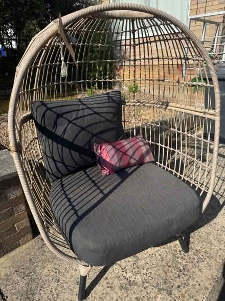 Photo of free Large Egg Chair (Wadsley Bridge S5 8) #1