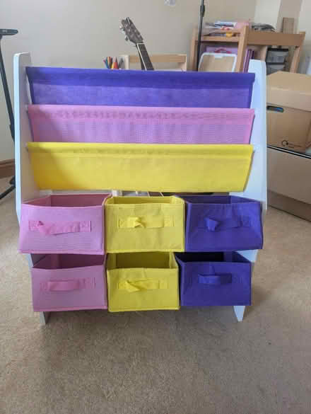 Photo of free Children's bookcase/toy storage (Chesterton, OX26 1) #1