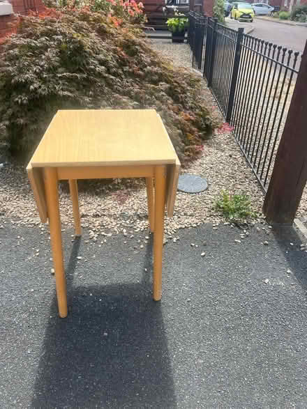 Photo of free Collapsible small table (Ledbury HR8) #2