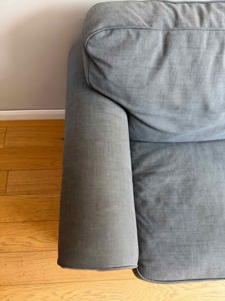 Photo of free ikea two seater grey sofa (Chipstead TN13) #3
