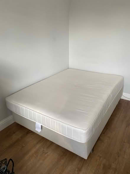 Photo of free Ikea double bed with mattress (St Marks Hill KT6 4) #4