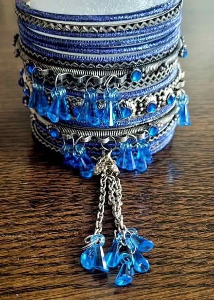 Photo of free Set of blue Indian bangles (Adams Morgan) #1
