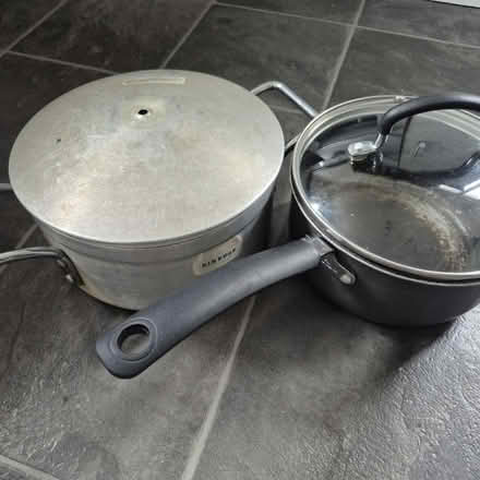 Photo of free Pans with lids (Boggart hill LS14) #2