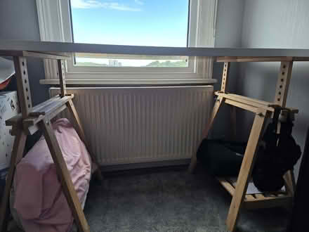 Photo of free Ikea trestle table (Banner Cross S11) #2