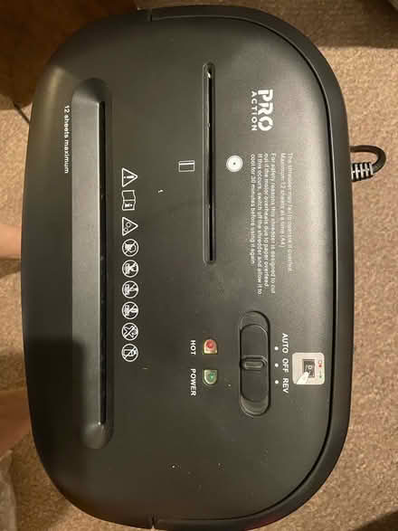 Photo of free Shredder, electric (Becketts Park LS6) #2