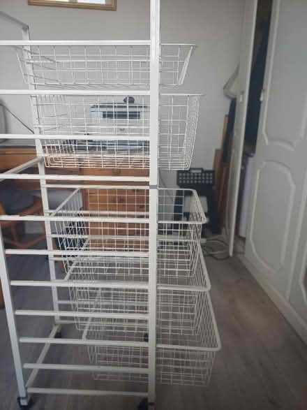 Photo of free White pull-out storage baskets (Woodloes Park CV34) #2