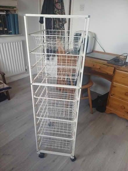Photo of free White pull-out storage baskets (Woodloes Park CV34) #1