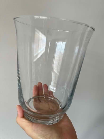 Photo of free Clear Glass Vase (Arlington, VA) #2