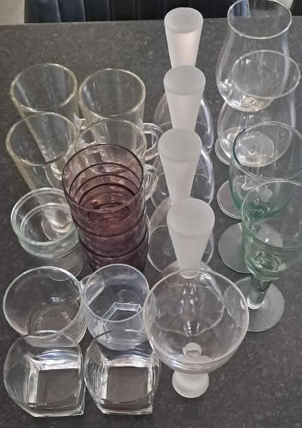 Photo of free Assorted glasses (Upton CH2) #1