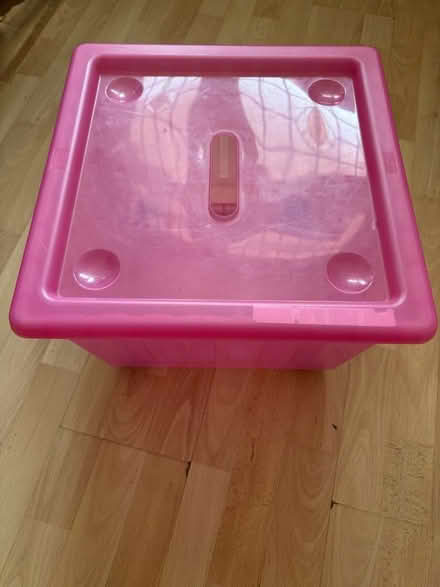 Photo of free Ikea VESSLA Storage Box Crate on wheels with lid (Eastfields CR4) #1