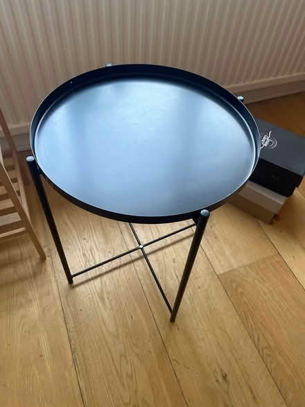 Photo of free Black Ikea tray table (Penge SE20) #1