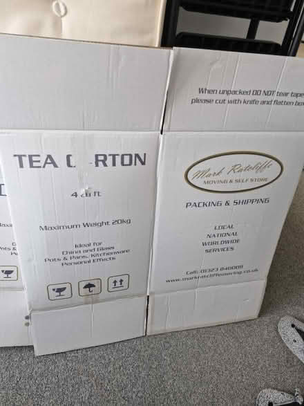 Photo of free Moving boxes (Seaford BN25) #1