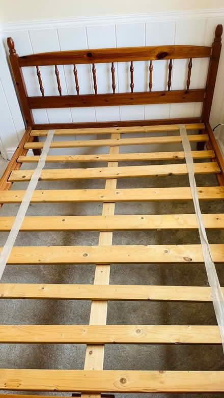 Photo of free Double bed frame (RM8) #1