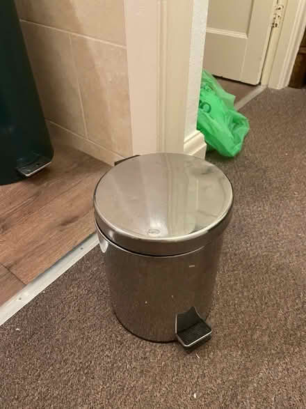 Photo of free Bathroom bin, small (Becketts Park LS6) #1