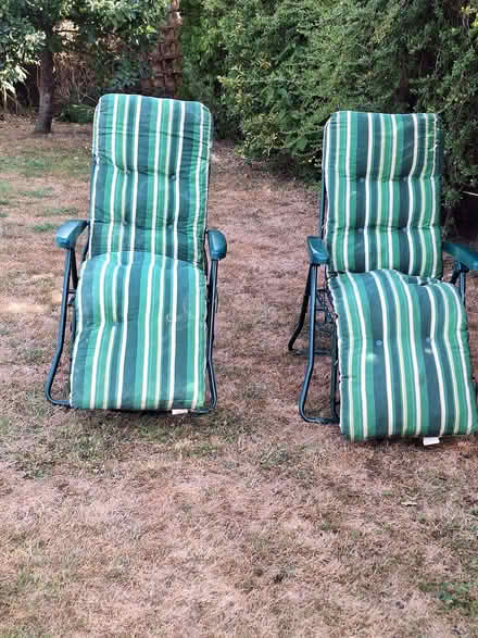 Photo of free 2 recliner chairs (Blackwell RH19) #1