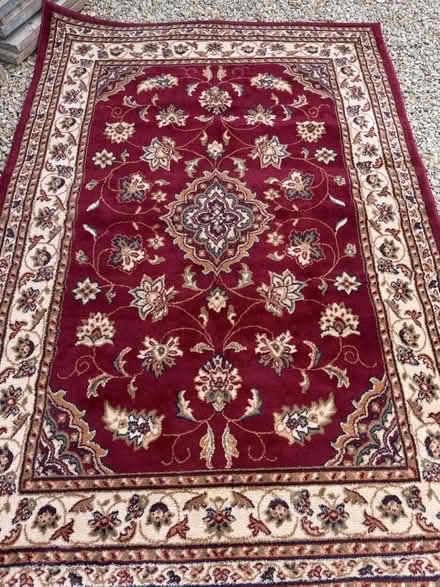 Photo of free Large deep red rug (Cheltenham) #1