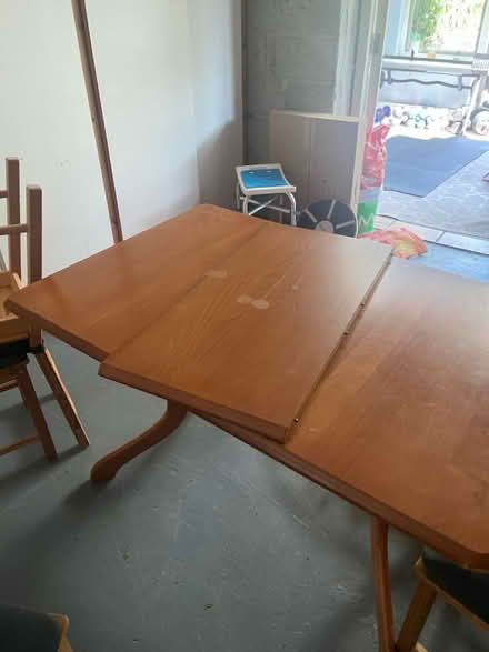 Photo of free Kitchen table and 4 chairs (Dun Laoghaire) #1