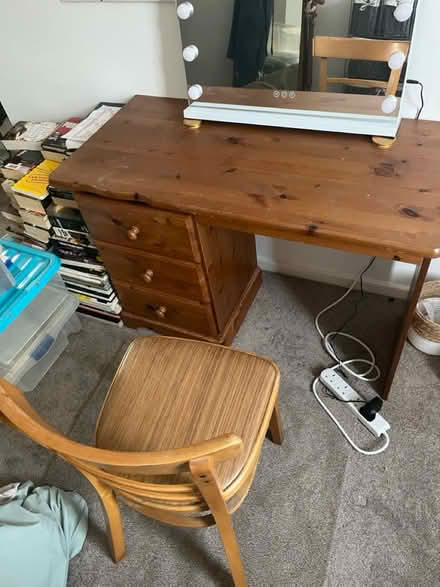 Photo of free Small desk & chair (Basingstoke) #3