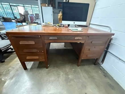 Photo of free oak desks and file cabinets (hollywood) #2