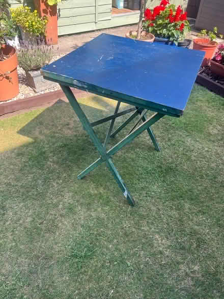 Photo of free Vintage card / camping table (Wolsingham DL13) #1