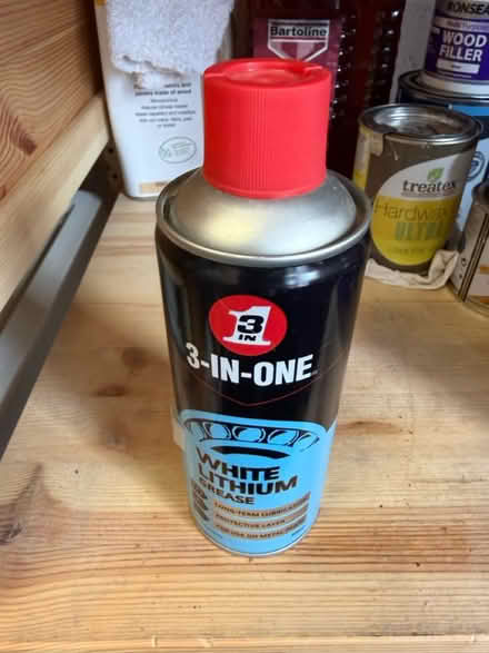 Photo of free White lithium grease (2/3 full) (Winchester SO22) #1