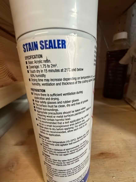 Photo of free Stain seal - magical (almost full) (Winchester SO22) #2