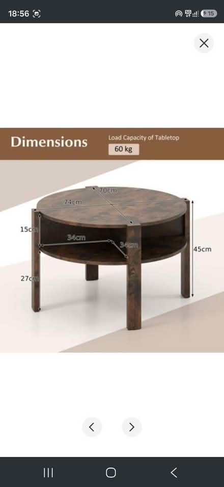 Photo of free Coffee table (G41) #3