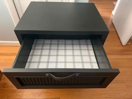 Photo of free Black Contemporary Nightstand (Mount Airy, MD) #2