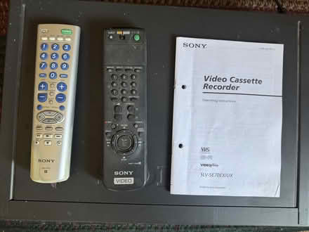 Photo of free Sony video cassette recorder (Berkhamsted HP4) #1