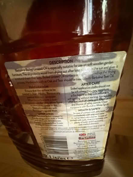 Photo of free Linseed oil (Winchester SO22) #2