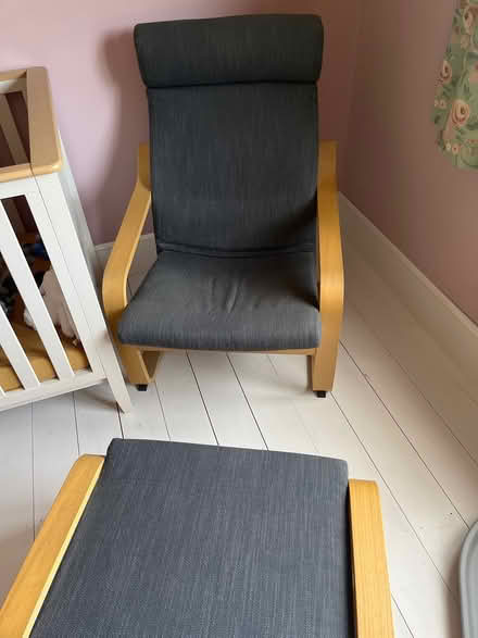 Photo of free IKEA Poang and matching footstool (Penge SE20) #1