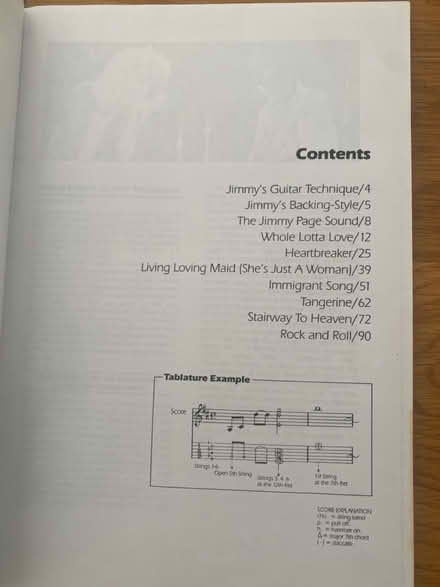 Photo of free Advanced Led Zeppelin Guitar Tab (Dalkey) #2