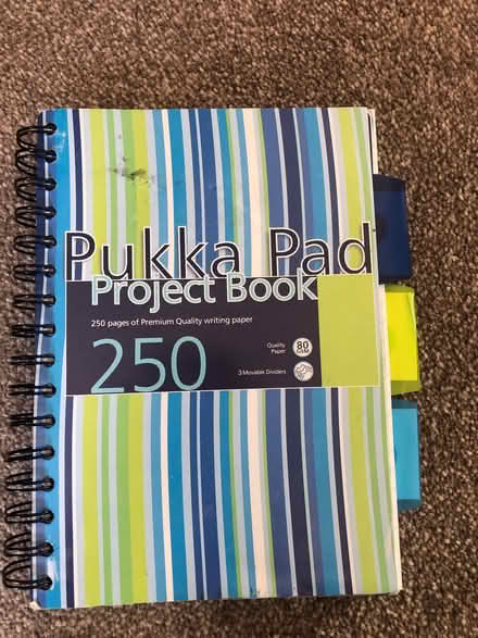 Photo of free A5 notebook (Etwall) #1