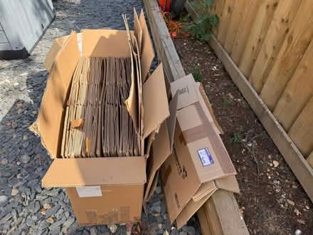 Photo of free Packing boxes and bubble wrap (Stondon SG16) #1