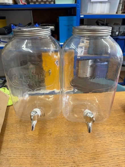 Photo of free Pair of plastic drinks dispensers (Walton Manor OX2) #1