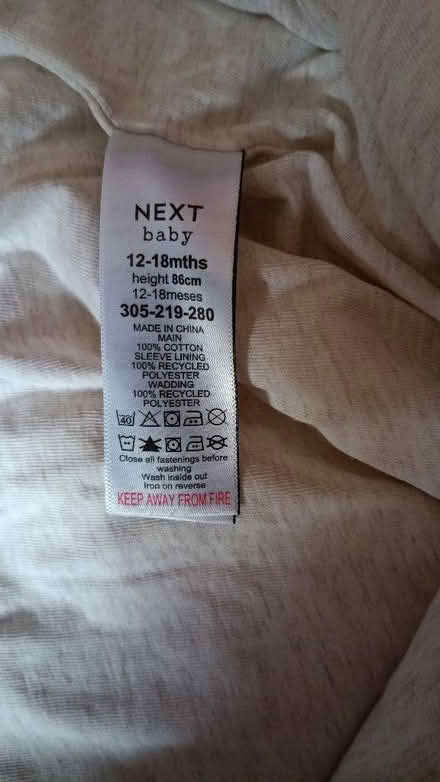Photo of free Baby Coat from Next (Totteridge HW HP13) #4