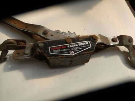 Photo of free strong cable winch (Whitestake PR4) #1