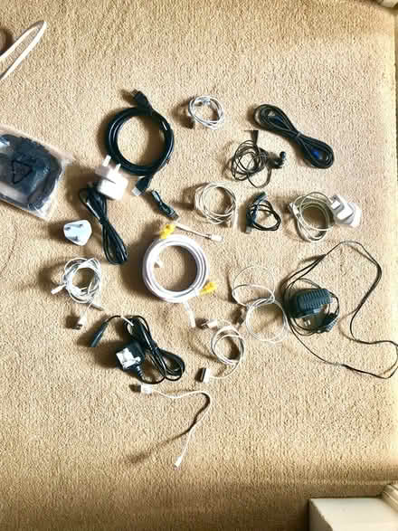 Photo of free Chargers, cables, Ethernet, plugs earphones etc. (Saltdean BN2) #1