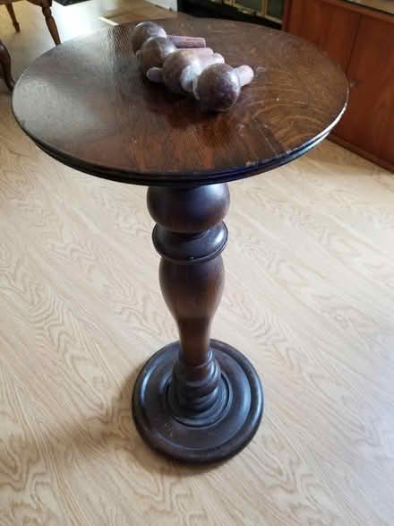 Photo of free Wooden stand (Hunt Club) #1