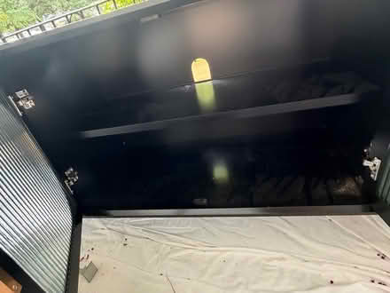 Photo of free Black media console gold hware (Brightwood Park/Petworth DC) #2
