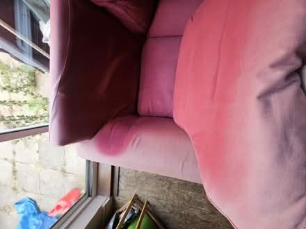 Photo of free Pink 2 seater sofa (bristol bs3) #3