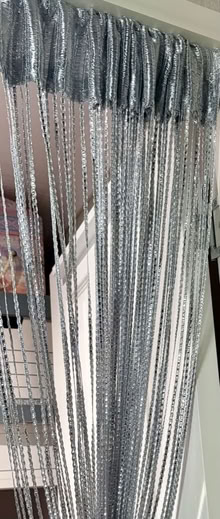 Photo of free Silver Sparkly Door Curtain (Blewbury OX11) #1