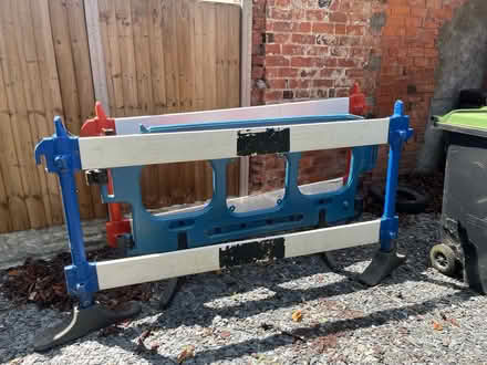 Photo of free Plastic freestanding barriers x3 (Bearwood B16) #1