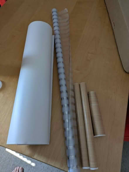 Photo of free Window Frosting and Wood Vinyl (Kidsgrove ST74) #1