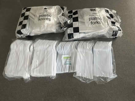 Photo of free Plastic forks and knives (Chafford Hundred RM16) #1