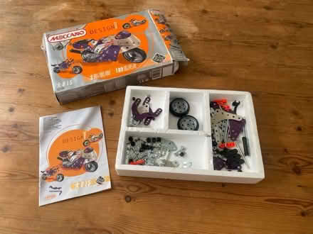 Photo of free Meccano motorbike (Shipley BD18) #1