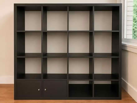 Photo of free IKEA Kallax 147x147 black (Forest Hill SE23) #1