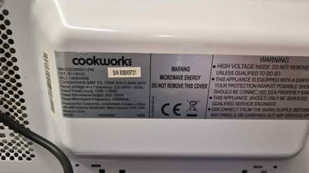 Photo of free Cookworks Microwave Oven (Maida vale W9) #4