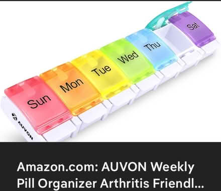 Photo of 7-day pill organizer (Atwater Village) #1