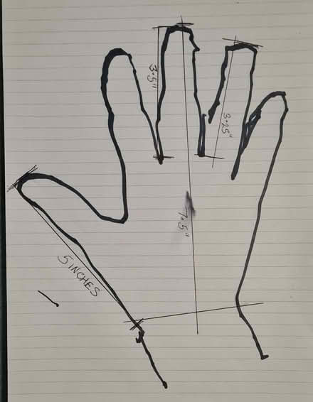 Photo of free Personal Bowling Ball and bag - fits my hand - see hand pic (Hambledon GU8) #4